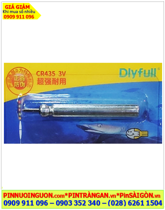 Pin CR435 _Pin phao câu cá CR435, Pin gắn phao câu cá đêm Dlyfull CR435 lithium 3v chính hãng